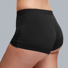 Load image into Gallery viewer, FUNKITA LADIES SWIM STILL BLACK FORM SHORT BRIEF SHORT