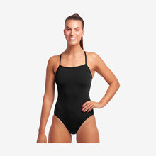 Load image into Gallery viewer, FUNKITA LADIES STILL BLACK SWIMSECURE ONE PIECE SWIMSUIT