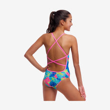 Load image into Gallery viewer, FUNKITA GIRLS STRAPPED IN ONE PIECE SWIMSUIT IM LEAVING