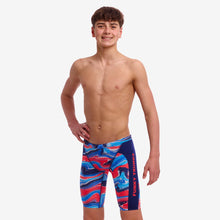 Load image into Gallery viewer, FUNKY TRUNKS BOYS TRAINING JAMMERS WAVE CRAZE