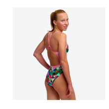 Load image into Gallery viewer, FUNKITA GIRLS SINGLE STRAP ONE PIECE SUB LIME