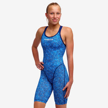 Load image into Gallery viewer, FUNKITA GIRLS FAST LEGS ONE PIECE LEGSUIT PEBBLE BEACH