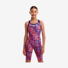 Load image into Gallery viewer, FUNKITA GIRLS RUFF STUFF FAST LEG TRAINING ONE PIECE SWIMSUIT