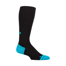 Load image into Gallery viewer, ULTIMATE PERFORMANCE COMPRESSION AND RUN RECOVERY SOCK BLACK/BLUE