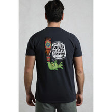 Load image into Gallery viewer, WEIRD FISH MENS BEER OFFISHER HERITAGE ARTIST TEE NAVY