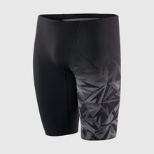 Load image into Gallery viewer, SPEEDO MENS V CUT PLACEMENT JAMMER BLACK/GREY