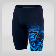 Load image into Gallery viewer, SPEEDO MENS V-CUT HYPERBOOM JAMMER BLACK/BLUE