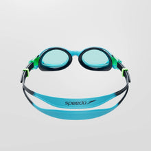 Load image into Gallery viewer, SPEEDO JUNIOR BIOFUSE 2.0 SWIMMING GOGGLES BLUE/GREEN