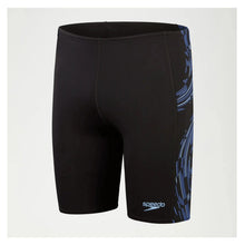 Load image into Gallery viewer, SPEEDO MENS TECH PANEL JAMMER BLACK/BLUE