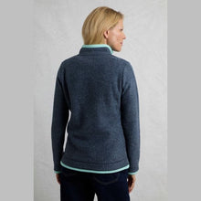 Load image into Gallery viewer, WEIRD FISH WOMENS BEYONCE 1/4 ZIP FLEECE RICH NAVY