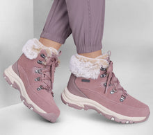 Load image into Gallery viewer, SKECHERS WOMENS TREGO SNOW WORRIES MAUVE