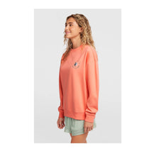 Load image into Gallery viewer, ONEILL WOMENS SUMMER MUSTHAVE CREW JUMPER FUNKY PEACH