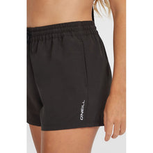 Load image into Gallery viewer, ONEILL WOMENS ESSENTIAL 12" SWIMSHORT BLACK OUT