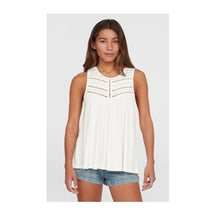 Load image into Gallery viewer, ONEILL WOMENS ESSENTIAL TOKEENA TANKTOP SNOW WHITE