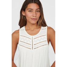 Load image into Gallery viewer, ONEILL WOMENS ESSENTIAL TOKEENA TANKTOP SNOW WHITE