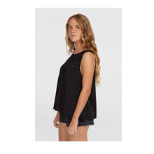 Load image into Gallery viewer, ONEILL WOMENS ESSENTIAL TOKEENA TANKTOP BLACK