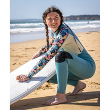 Load image into Gallery viewer, SALTROCK WOMENS HOLIDAZE FULL WETSUIT 3/2M BLUE FLORAL