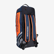 Load image into Gallery viewer, KOOKABURRA WD6000 WHEELIE DUFFLE BAG NAVY/ORANGE