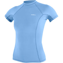 Load image into Gallery viewer, ONEILL WOMENS BASIC SKIN RASH GUARD AZUR BLUE