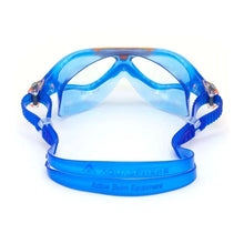 Load image into Gallery viewer, AQUASPHERE VISTA JR BLUE/ORANGE CLEAR LENS