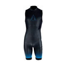 Load image into Gallery viewer, AQUASPHERE WOMENS AQUASKIN SHORTY V3 BLACK/BLUE LARGE