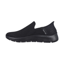 Load image into Gallery viewer, SKECHERS WOMENS GO WALK FLEX SLIP IN BLACK
