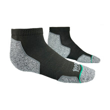 Load image into Gallery viewer, 1000MILE RUN ANKLET 21 REPREVE SINGLE LAYER SOCK BLACK TWIN PACK