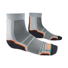 Load image into Gallery viewer, 1000 MILE MENS TRAIL21 SINGLE LAYER SOCK TWIN PACK GREY