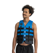 Load image into Gallery viewer, JOBE MENS 4 BUCKLE VEST BLUE