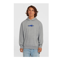 Load image into Gallery viewer, ONEILL MENS ESSENTIAL 90S LOGO HOODIE SILVER MELEE