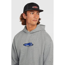 Load image into Gallery viewer, ONEILL MENS ESSENTIAL 90S LOGO HOODIE SILVER MELEE