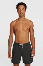 Load image into Gallery viewer, ONEILL MENS LOGO TRIPE 16" SWIMSHORT BLACK OUT