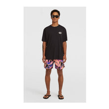 Load image into Gallery viewer, ONEILL MENS RETRO BACK PRINT TSHIRT BLACK OUT