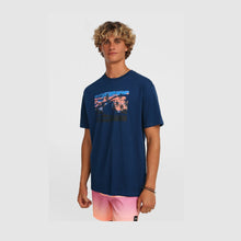 Load image into Gallery viewer, ONEILL MENS GRADIENT TSHIRT ENGLISH EVENING NAVY