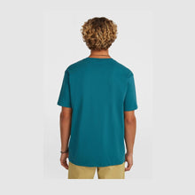 Load image into Gallery viewer, ONEILL MENS CHEST PRINT T-SHIRT BOTANICAL HEAT GREEN