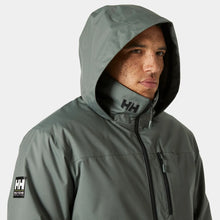 Load image into Gallery viewer, HELLY HANSEN CREW HOODED MIDLAYER JACKET 2.0 GREY CACTU