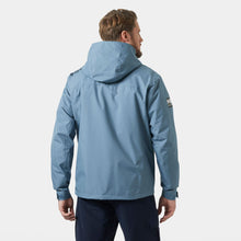 Load image into Gallery viewer, HELLY HANSEN MENS CREW HOODED MIDLAYER JACKET WASHED NAVY