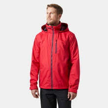 Load image into Gallery viewer, HELLY HANSEN MENS CREW HOODED JACKET 2.0 RED