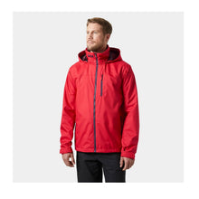 Load image into Gallery viewer, HELLY HANSEN MENS CREW HOODED JACKET 2.0 RED