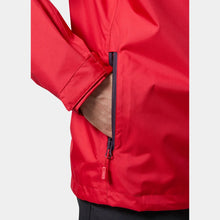 Load image into Gallery viewer, HELLY HANSEN MENS CREW HOODED JACKET 2.0 RED
