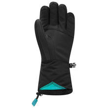 Load image into Gallery viewer, RACER AURORE 10 JUNIOR SKI GLOVE BLACK/BLUE