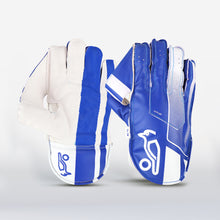 Load image into Gallery viewer, KOOKABURRA SC 4.1 WICKET KEEPING GLOVE YOUTH BLUE