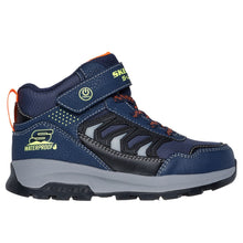Load image into Gallery viewer, SKECHERS KIDS S LIGHTS STORM BLAZER GLOW ROAM NAVY/BLACK