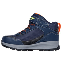 Load image into Gallery viewer, SKECHERS KIDS S LIGHTS STORM BLAZER GLOW ROAM NAVY/BLACK