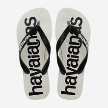 Load image into Gallery viewer, HAVAIANAS MENS TOP LOGO MANIA 2 FC WHITE/BLACK