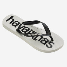 Load image into Gallery viewer, HAVAIANAS MENS TOP LOGO MANIA 2 FC WHITE/BLACK