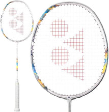 Load image into Gallery viewer, YONEX NANOFLARE 700 BAD RACKET SILVER/BLUE