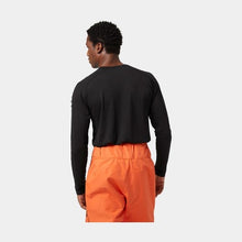 Load image into Gallery viewer, HELLY HANSEN MENS LIFA ACTIVE STRIPE CREW BASE LAYER BLACK