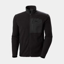 Load image into Gallery viewer, HELLY HANSEN MENS DAYBREAKER BLOCK MICROFLEECE JACKET BLACK