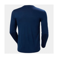 Load image into Gallery viewer, HELLY HANSEN MENS MERINO CREW BASE LAYER OCEAN